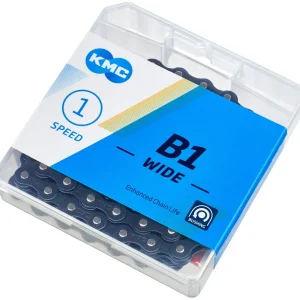 KMC B1 Wide ketting 1-speed zwart