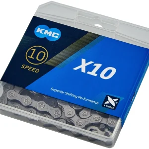 KMC X10 ketting 10-speed grijs