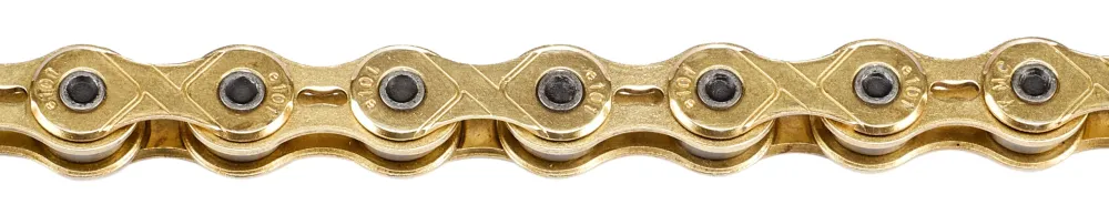KMC X101 Ketting 1-speed goud