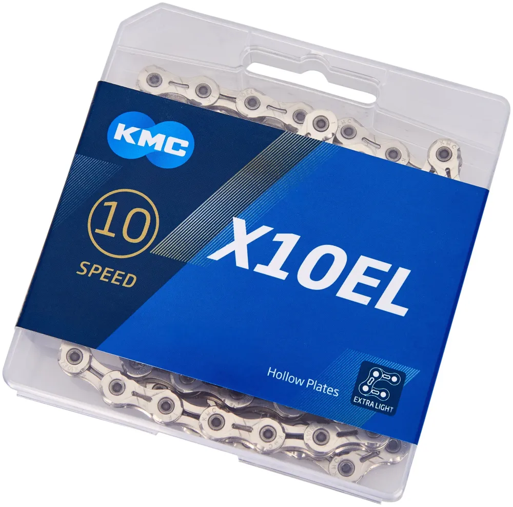 KMC X10EL ketting 10-speed zilver