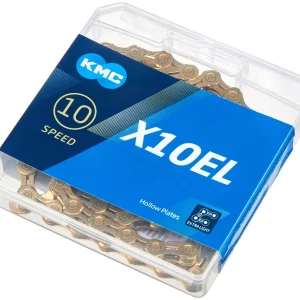 KMC X10EL Ti-N Ketting 10-speed goud