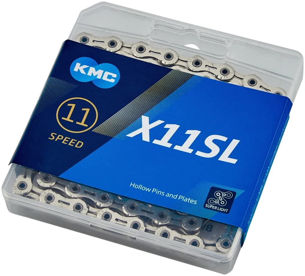 KMC X11SL Ti-N ketting 11-speed zilver