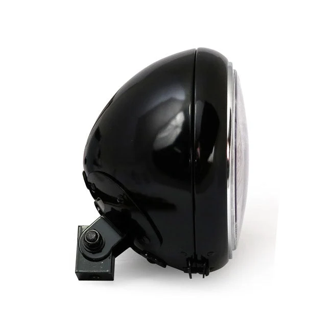 Koplamp 7" Harley FL Style Prisma Zwart FLST 86-17