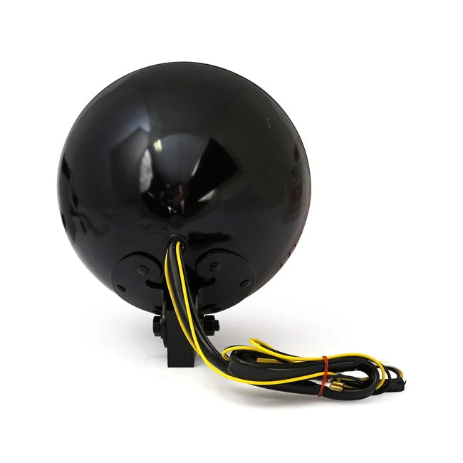Koplamp 7" Harley FL Style Prisma Zwart FLST 86-17