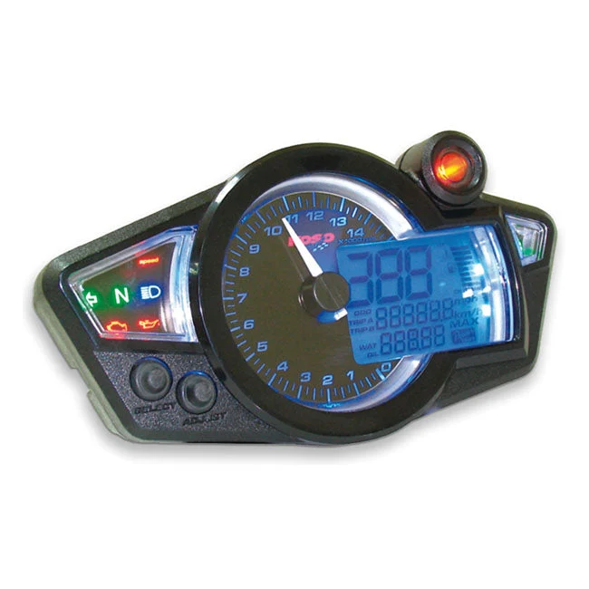 Koso Snelheidsmeter Digitaal Street Fighter Universeel