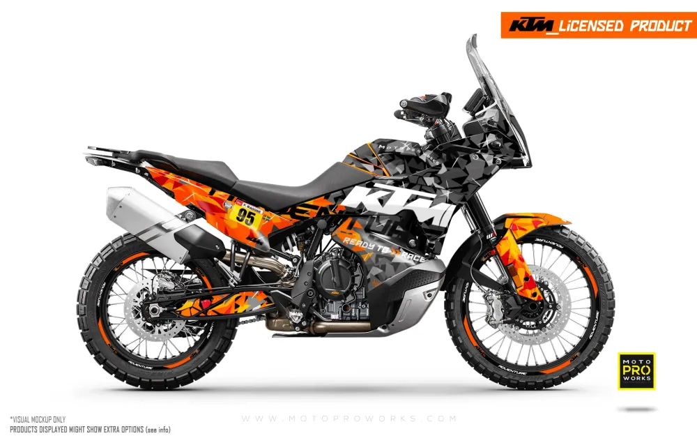KTM 790/890 Adventure R/S GRAPHICS - "Waypointer" (Flake Edition)