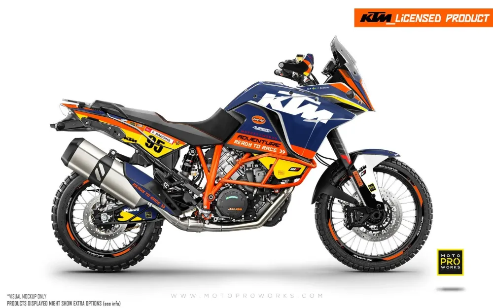 KTM 1190 Adventure GRAPHICS - "WAYPOINTER" (Dawn)
