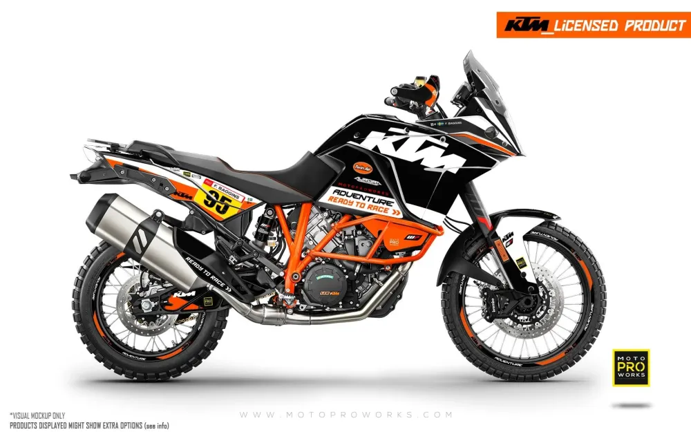 KTM 1190 Adventure GRAPHICS - "WAYPOINTER" (Night)