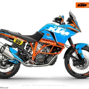 KTM 1190 Adventure GRAPHICS - "WAYPOINTER" (Ocean)