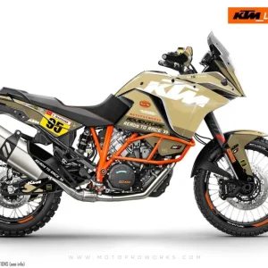 KTM 1190 Adventure GRAPHICS - "WAYPOINTER" (Sand)