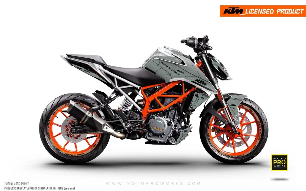 KTM 125 Duke GRAPHICS - "Liberty" (Armour)