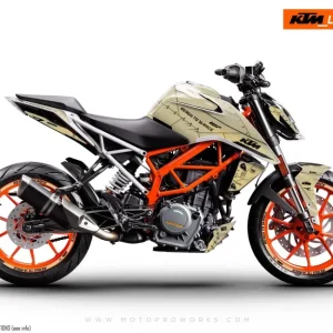 KTM 125 Duke GRAPHICS - "Liberty" (Sand)
