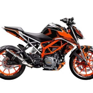 KTM 125 Duke GRAPHICS - "Rasorblade" (Oranje)