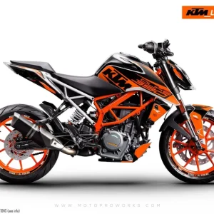 KTM 125 Duke GRAPHICS - "Torque" (Oranje)