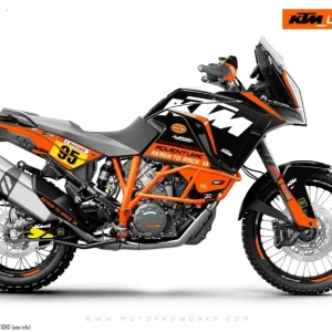 KTM 1290 Super Adventure 2017-2020 GRAPHICS - "Waypointer" (Midnight)