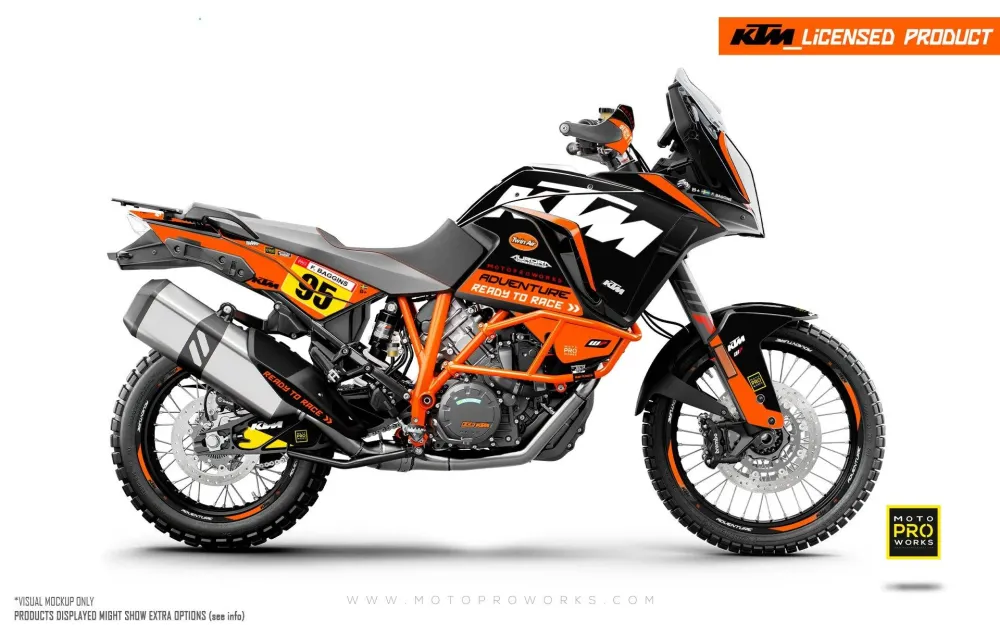 KTM 1290 Super Adventure 2017-2020 GRAPHICS - "Waypointer" (Midnight)