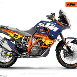 KTM 1290 Super Adventure 2017-2020 GRAPHICS - "Waypointer" (Dawn)