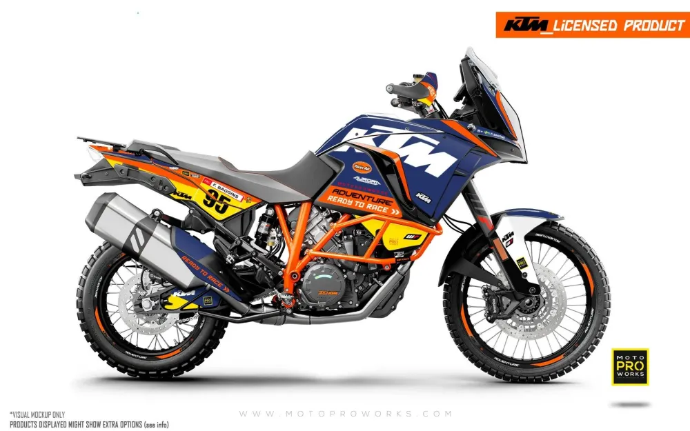 KTM 1290 Super Adventure 2017-2020 GRAPHICS - "Waypointer" (Dawn)
