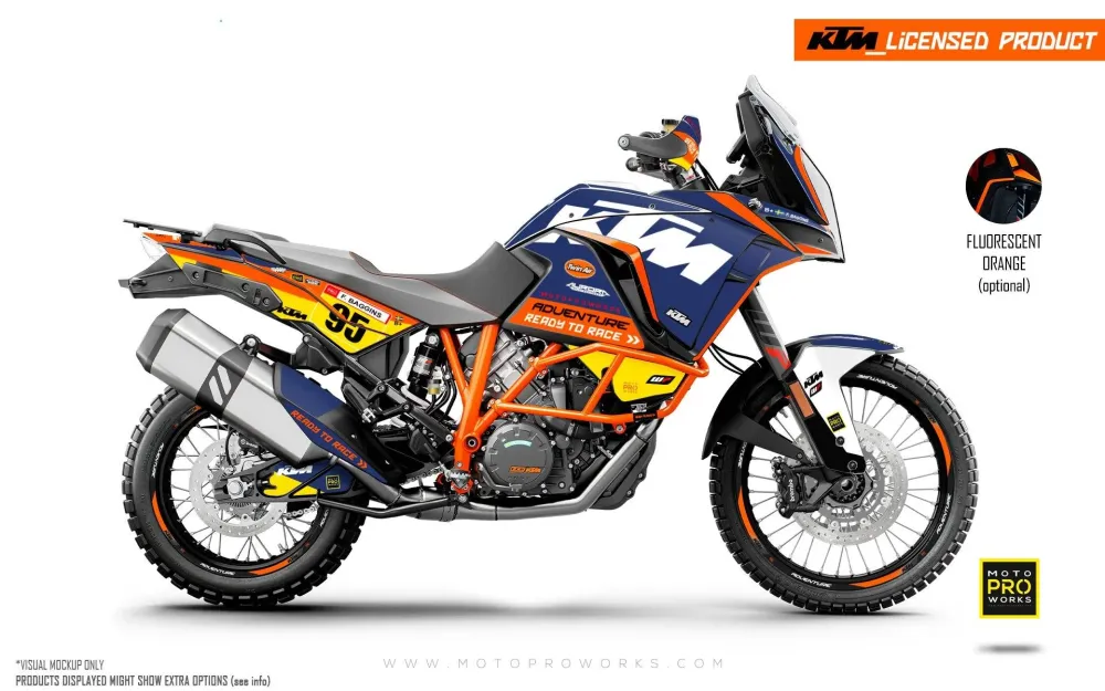 KTM 1290 Super Adventure 2017-2020 GRAPHICS - "Waypointer" (Dawn)