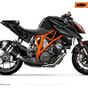 KTM 1290 Super Duke R 2014-2019 GRAPHICS - "Vortex" (Zwart)