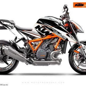 KTM 1290 Super Duke R 2020-2023 - "Torque" (Wit/Zwart)