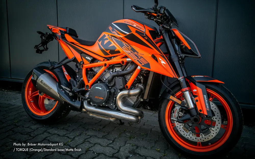 KTM 1290 Super Duke R 2020-2023 - "Torque" (Oranje)