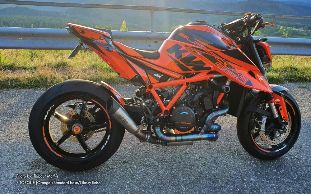 KTM 1290 Super Duke R 2020-2023 - "Torque" (Oranje)