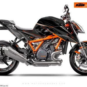 KTM 1290 Super Duke R 2020-2023 - "Torque" (Grijs/Zwart)