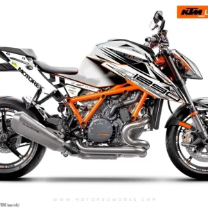 KTM 1290 Super Duke R 2020-2023 - "Vortex" (Wit)