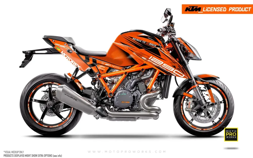 KTM 1290 Super Duke R 2020-2023 - "Vortex" (Oranje)
