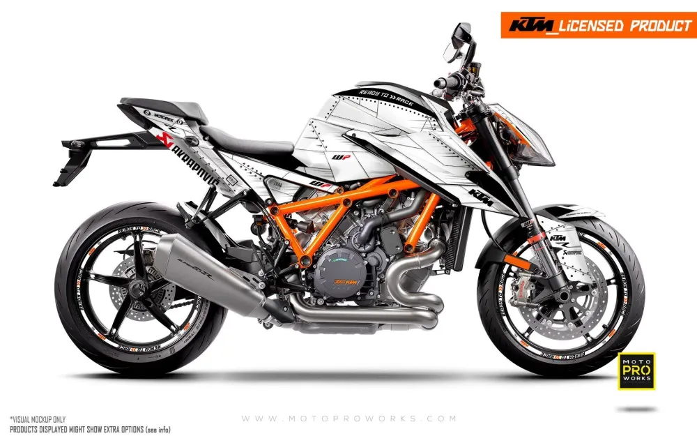 KTM 1290 Super Duke R GRAPHICS - "Liberty" (Sneeuw)