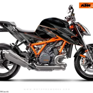 KTM 1290 Super Duke R GRAPHICS - "Ripple" (Zwart)