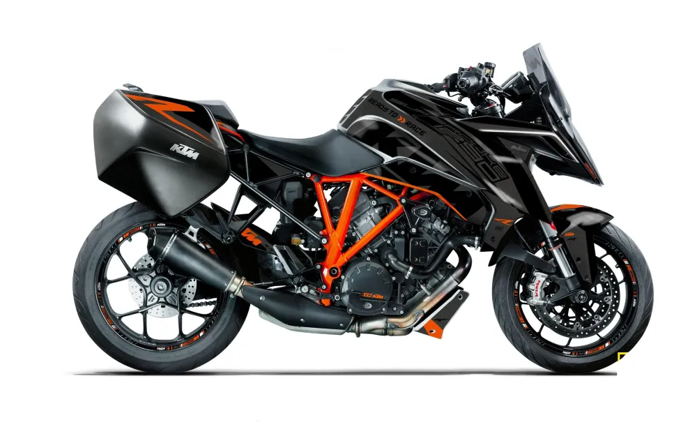 KTM 1290 Super Duke GT GRAPHICS - "Torque" (Grijs/Zwart)