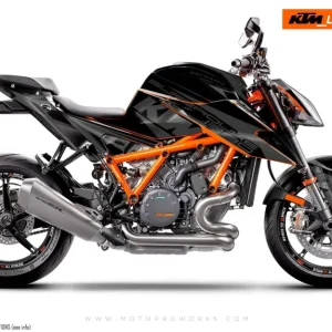 KTM 1290 Super Duke R GRAPHICS - "Torque" (Zwart)
