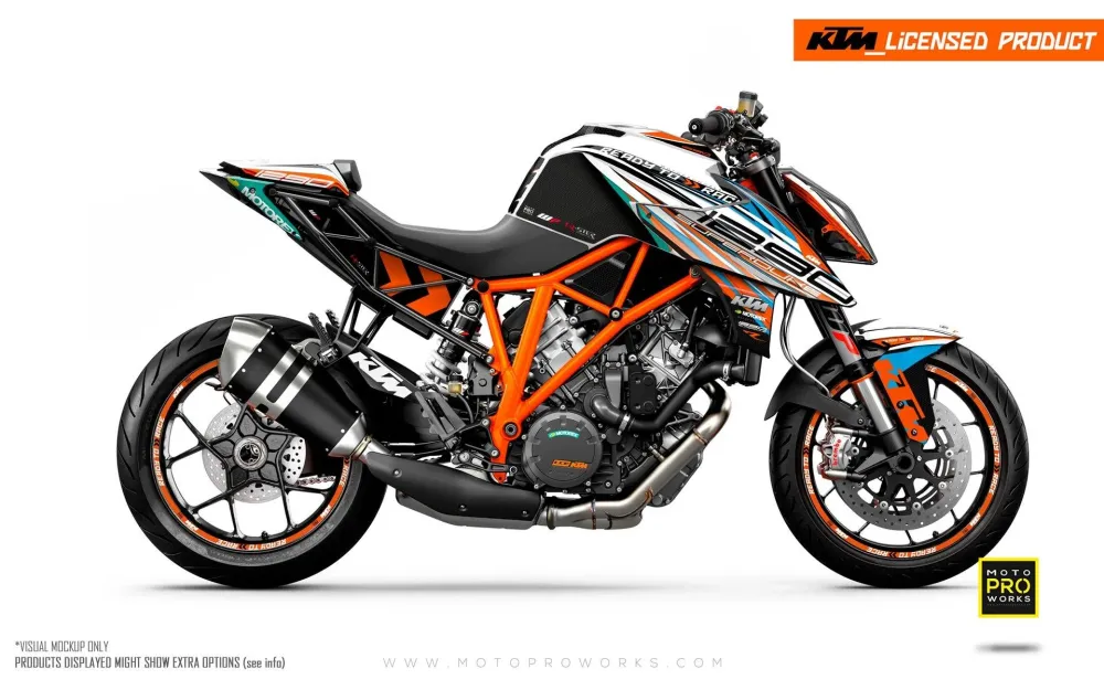KTM 1290 Super Duke R GRAPHICS - "Vortex" (Qster)