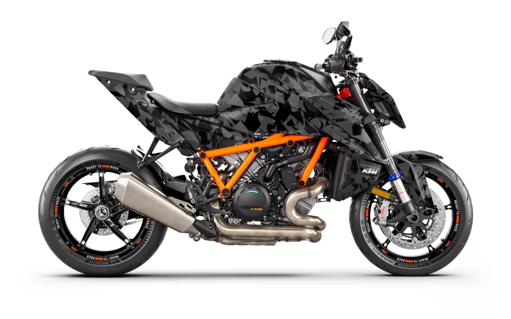 KTM 1390 Super Duke R/Evo GRAPHICS - "Flake" (Stealth)