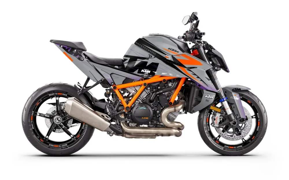KTM 1390 Super Duke R/Evo GRAPHICS - "Revel" (Krijt)