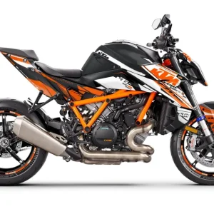 KTM 1390 Super Duke R/Evo GRAPHICS - "Nebula" (Oranje/Wit)
