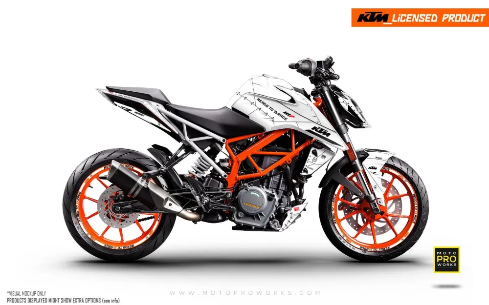 KTM 200 Duke GRAPHICS - "Liberty" (Sneeuw)
