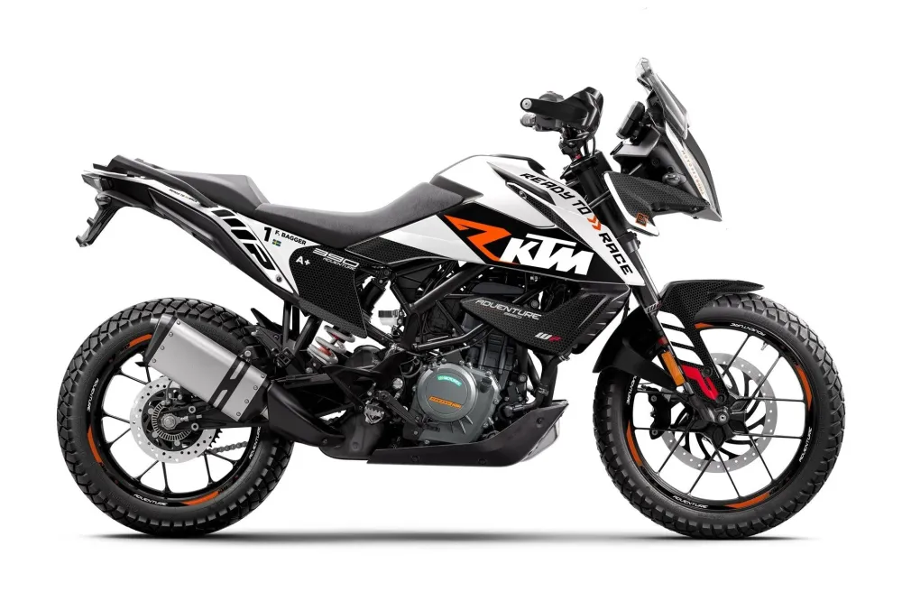 KTM 390 Adventure GRAPHICS - "RR-Tech" (Wit)