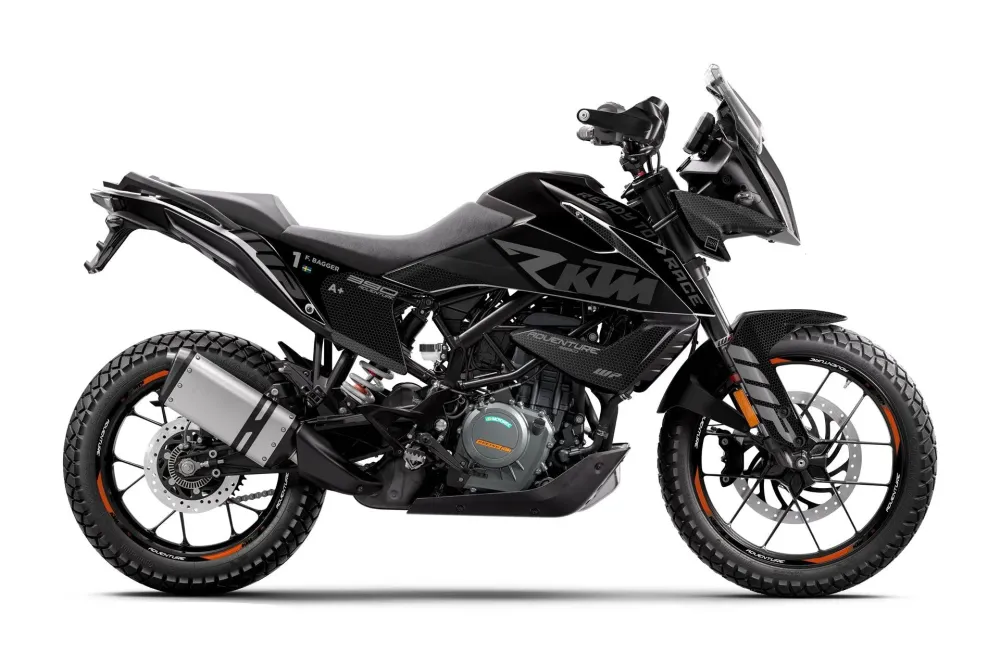 KTM 390 Adventure GRAPHICS - "RR-Tech" (Zwart)