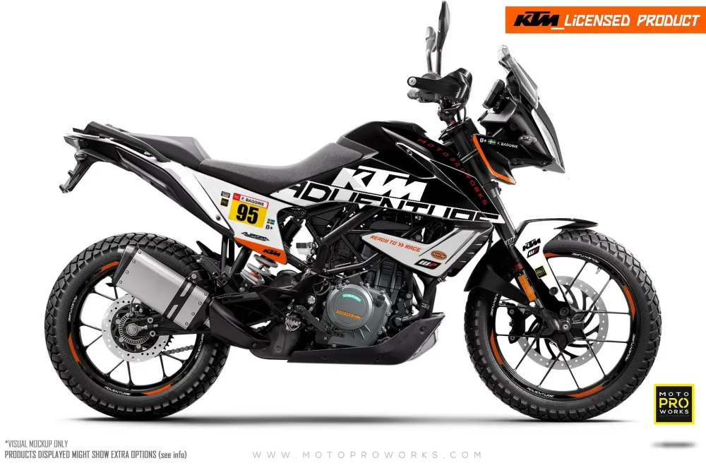 KTM 390 Adventure GRAPHICS - "Waypointer" (Night)