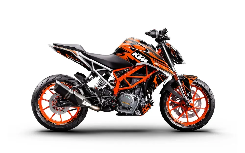 KTM 390 Duke 2011-2023 GRAPHICS - "Pulse" (Oranje)