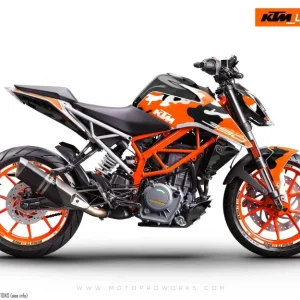 KTM 390 Duke GRAPHICS - "Camo" (Oranje)