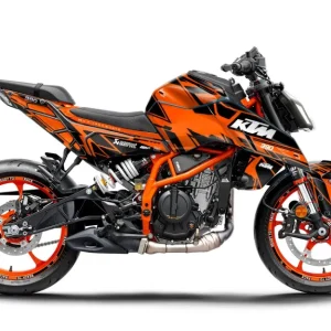KTM 390 Duke GRAPHICS - "Pulse" (Oranje)