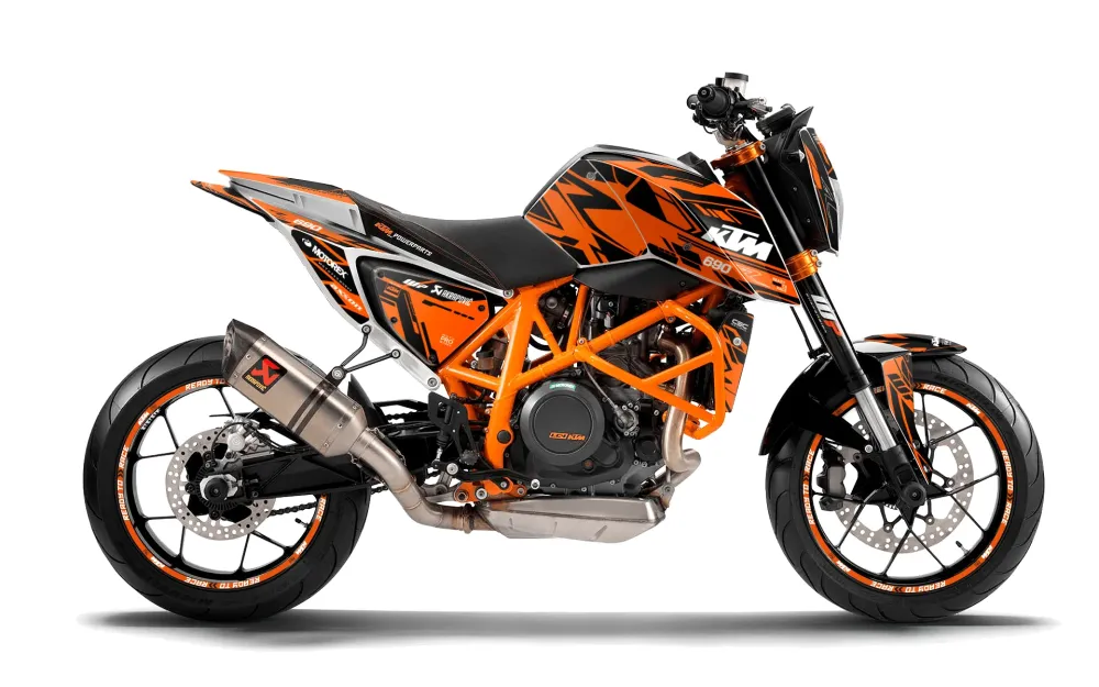 KTM 690 Duke GRAPHICS - "Pulse" (Oranje)