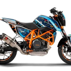 KTM 690 Duke GRAPHICS - "Regera" (Blauw)