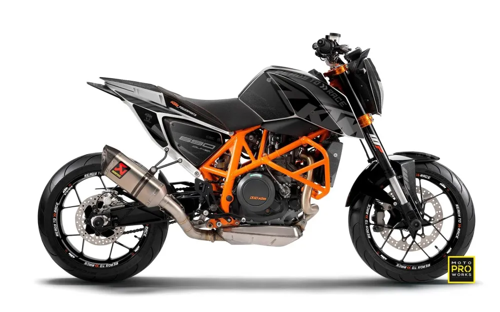 KTM 690 Duke GRAPHICS - "RR-Tech" (Zwart)