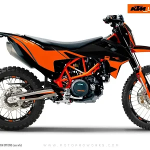 KTM 690 Enduro GRAPHICS - "Carera" (Oranje)