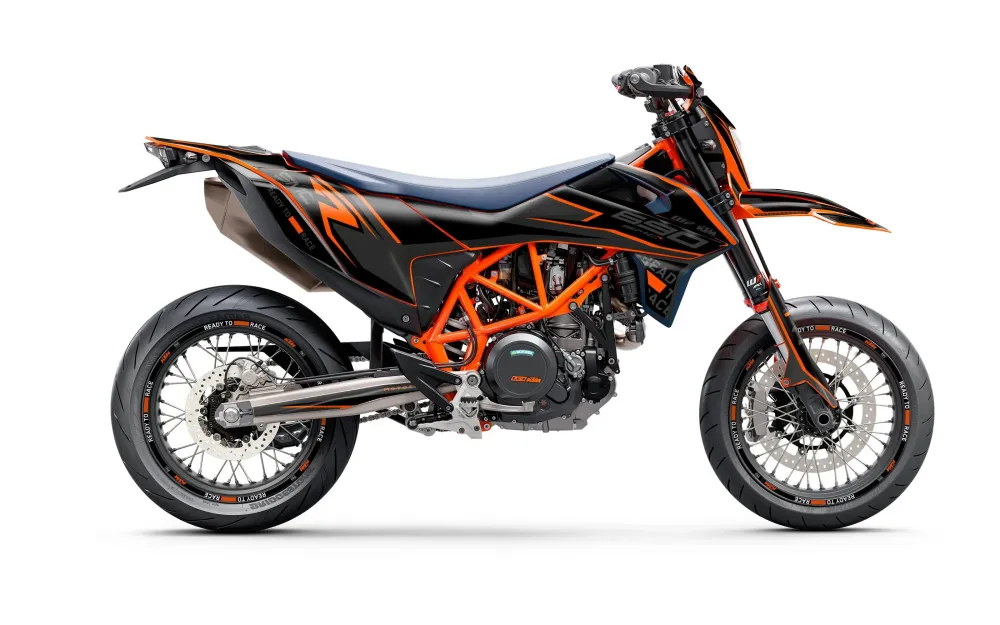 KTM 690 Enduro GRAPHICS - "District" (Grijs)